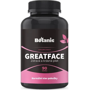 Přírodní produkt Botanic GreatFace - Zdravá a krásná pleť 90 kapslí