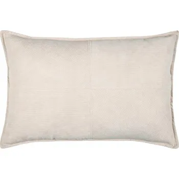 Polštář Polštář DANDY 40x60 světle béžový manšestr BOHO retro polštář