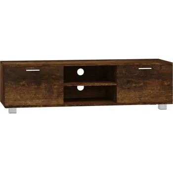 Televizní stolek TV stolek 140x40,5x35 cm, kouřový dub