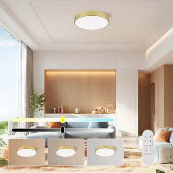 Immax NEO LITE SEMPLICI Smart strop svítidlo zlaté 40cm 36W 2736 lm Tuya WiFi BEACON gold