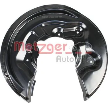 Brzdový kotouč Ochranný plech proti rozstřikování, brzdový kotouč METZGER 6115203