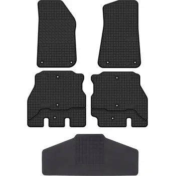 autokoberec Gumové autokoberce Edecor, sada 5 kusů