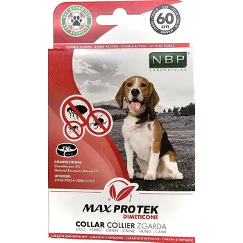 Antiparazitikum pro psa Max Pro Tek repelentní fluorescenční obojek, pes 60 cm