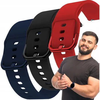 Řemínek na hodinky Sada: 3x Řemínek pro Samsung Galaxy Watch 7 40mm chytré hodinky řemínek 20mm