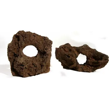 Dekorace do akvária Dekorace Láva děrovaná 10 - 15 cm