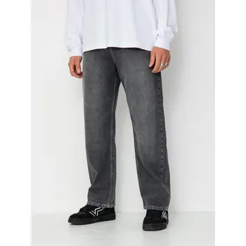 Pánské oblečení Quiksilver Mercury Denim Jean (dark smoke) 34, černá