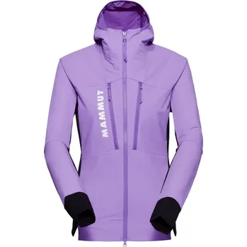 Mammut Mammut Aenergy SO Hybrid Hooded Jacket Women Barva - Velikost: Fialová - S