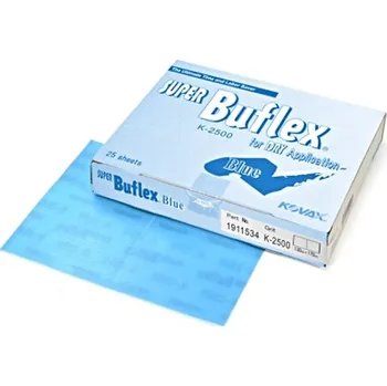 Brusný papír KOVAX Smirkový papír pro ruční broušení 72x125 mm Assilex 25 zrno K2500 2 ks