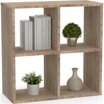 Knihovna Regál Bracia Mebelek 68 cm x 68 cm x 30 cm dub sonoma