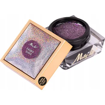 Lak na nehty Stavební Gel na nehty MOLLYLAC 15g Tixotropie Shine On You Fairy Shine