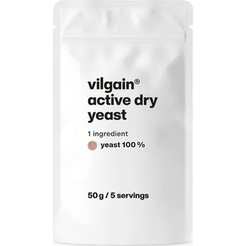 Přisada na vaření a pečení Vilgain Sušené droždí – 50 g