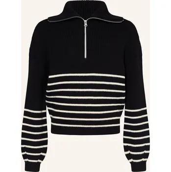 Dámský svetr S.Oliver Red Dívčí Svetr Troyer, černá / bílá, 158