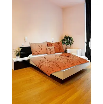 Povlečení 2P servis Ložní povlečení Amber 140x200/90x70 cm Vzor lsb-11 Hladká 100% Bavlna