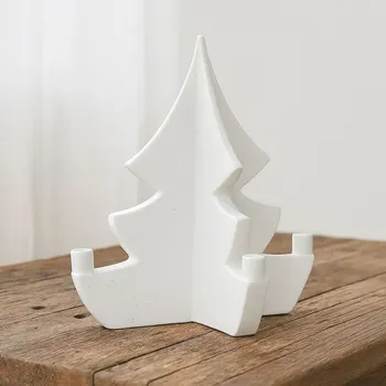 Vánoční svícen Wikholm Form Porcelánový vánoční stromek Kay