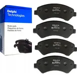 BRZDOVÉ DESTIČKY ZADNÍ DELPHI LP3606