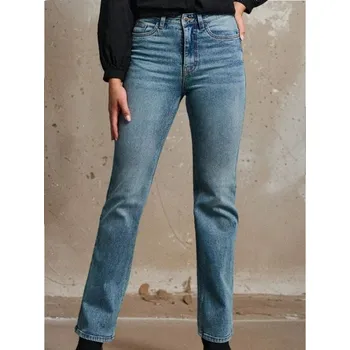 Dámské džíny Sinsay - Rozšířené džíny - modrá - 870EV-67J - 870EV-67J-42