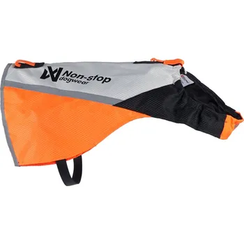 Obleček pro psa Non-stop dogwear reflexní vesta Protector cover 2.0 oranžová/šedá Velikost: L