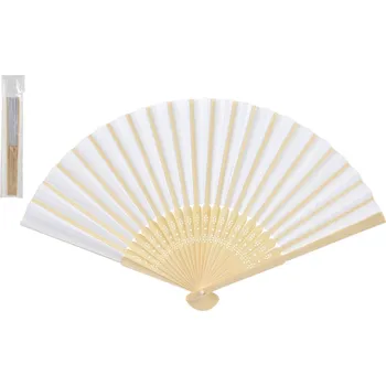 L2984 Vějíř skládací dřevo 21cm