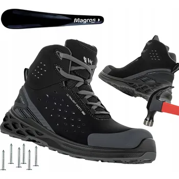Pracovní obuv Pracovní obuv kotníková Magros PRACOVNÍ KOTNÍKOVÁ OBUV BOZP VM FOOTWEAR BERLIN S1PS FO ESD SR FO velikost 49