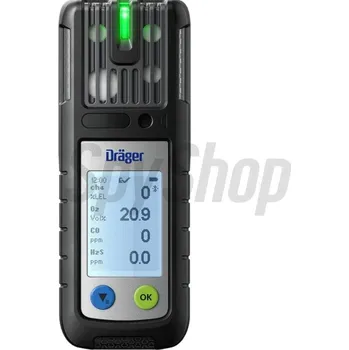 Bezpečnostní detektor Kapesní víceplynový detektor DRÄGER X-am 2600 – čtyřplynový CH4/O2/H2S/CO, tři typy alarmů, rychlá reakce senzoru, ATEX Drager