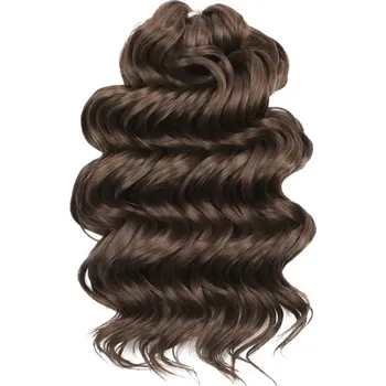 Příčesek Vlnitý kanekalon MANASI 55cm, 300g - BROWN 139