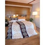 2P servis Ložní povlečení Dolores 140x200/90x70 cm Vzor lsk-100 Krep 100% Bavlna