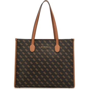 Kabelka Kabelka GUESS SILVANA GIRLFRIEND TOTE HWQN8665240-BGA – Hnědá