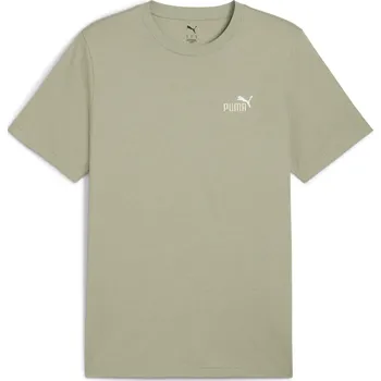 Pánské tričko Pánské triko PUMA ESS 2 COLOR SMALL NO 1 LOGO TEE 68471782 LUX ARMY S