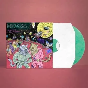 Zahraniční hudba LP Boskat: Welcome To Planet Urmit CLR 2024 Turqoise Coloured Vinyl