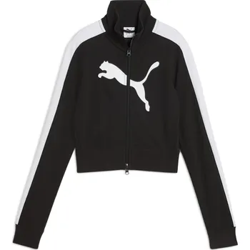 Dámská mikina Dámské mikina PUMA FUTURE PUMA ARCHIVE T7 SLIM CROPPED TRACK JACKET 63212301 PUMA BLACK/PUMA WHITE XL