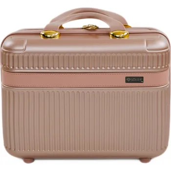 Solier STL945 Kufr růžově zlatý 12L