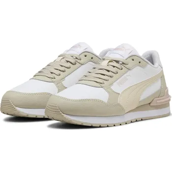 Chlapecká obuv Dětské boty PUMA ST RUNNER V4 L JR 39973607 WHITE/AL SNOW/D DUST/MV MIST 38.5
