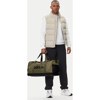 Sportovní taška Taška adidas Linear Duffel Medium IN6119 Khaki OS