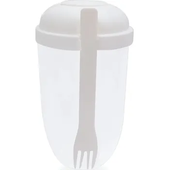 Dóza na potraviny SNÍDAŇOVÝ BOX KELÍMEK NA SALÁT, JOGURT, MUSLI, VLOČKY – DO PRÁCE, ŠKOLY