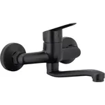 KFA Armatura Sparc umyvadlová baterie na stěnu černá 5410-810-81