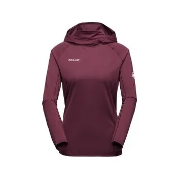 Dámské tričko Mammut Selun FL Sun Hoody Women 3800 vin červená L