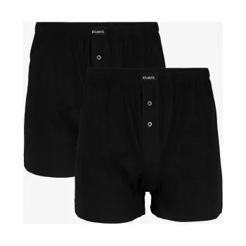 Trenýrky 2PACK trenýrky Atlantic 2BMB-003 Černá 2XL