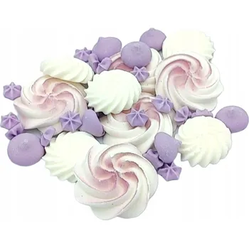 Jedlá dekorace na dort Sněhové pusinky – – 10 g – dekorace na dort