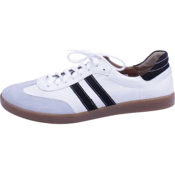 Pánské polobotky OBUV JANA ČR Kožené polobotky 1469 bílo/černé Velikost: 43