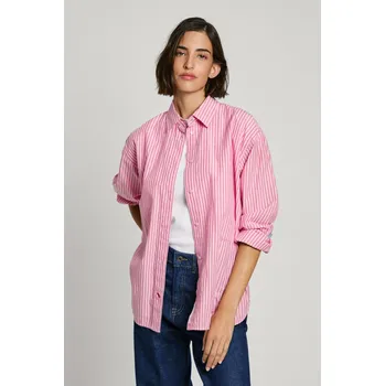 Dámská košile Pepe Jeans Dámská košile CHARISMA Barva: růžová, Velikost: L