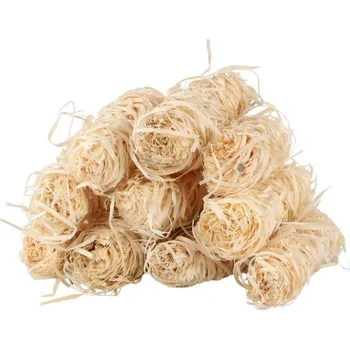 Odpuzovač zvířat Ekologický nosič pachového ohradníku, svitky dřevité vlny, 10 ks