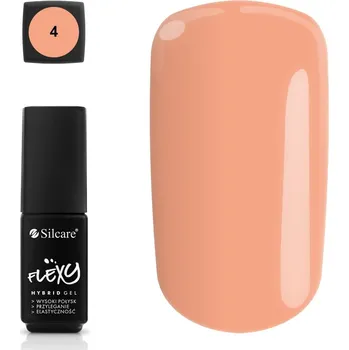 Lak na nehty Silcare Flexy Hybrid Gel 04 hybridní lak 4,5 g