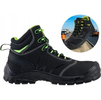 Pracovní obuv PRACOVNÍ kotníkové BOTY BOZP VYSOKÉ ochranné BOTY s lehkou špičkou vel. 41