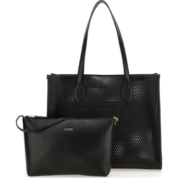 Kabelka Kabelka GUESS KATEY PERF TOTE HWWH8769230-BLA – Černá