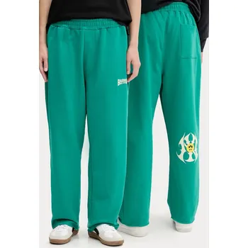 Tepláky Barrow F5BWUAFP045 zelená 79X, vel. XS