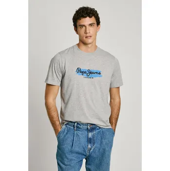 Pánské tričko Pepe Jeans Pánské tričko ARSHAM Barva: šedá, Velikost: XL