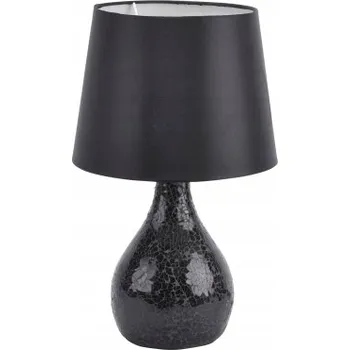 Lampička Stolní lampa Leuchten Direkt Cornelius, černá, 40 W