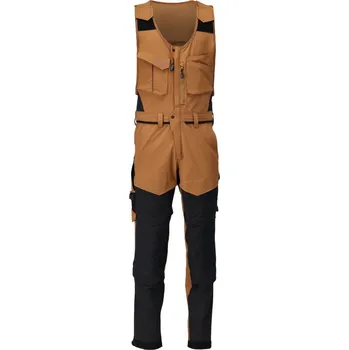 Pracovní oblečení MASCOT® Kombinované kalhoty s kolenními kapsami Ořechově hnědá/černá Velikost: 56