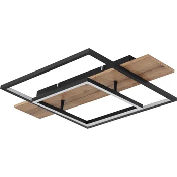 Globo 67289D - LED Stmívatelné stropní svítidlo VANNI LED/24W/230V hnědá/černá