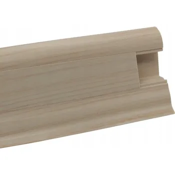 Podlahová lišta Spojka DOPRODEJ: Soklová podlahová lišta SLK50 W172 Jasan qu.